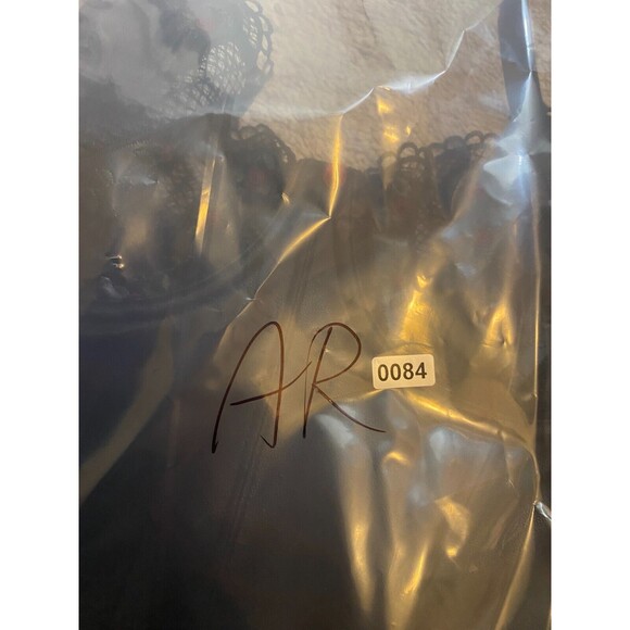 Savage X Fenty Black Bustier Rihanna Renaissance Rose Corset Caviar Size XL - Picture 15 of 15